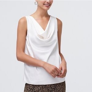J.Crew sleeveless cowlneck top
